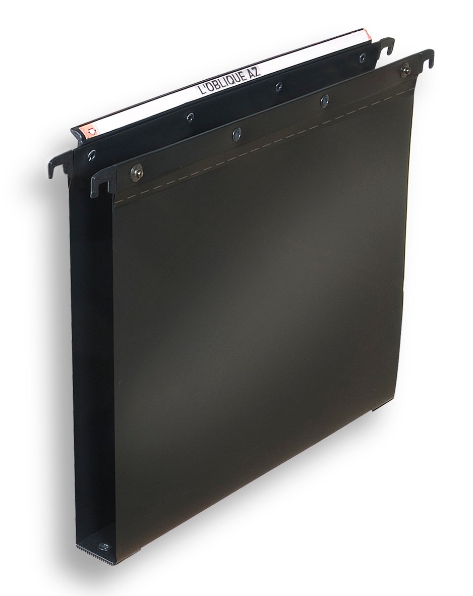 Svart hängmapp Elba PP Ultimate 30mm för A4-papper