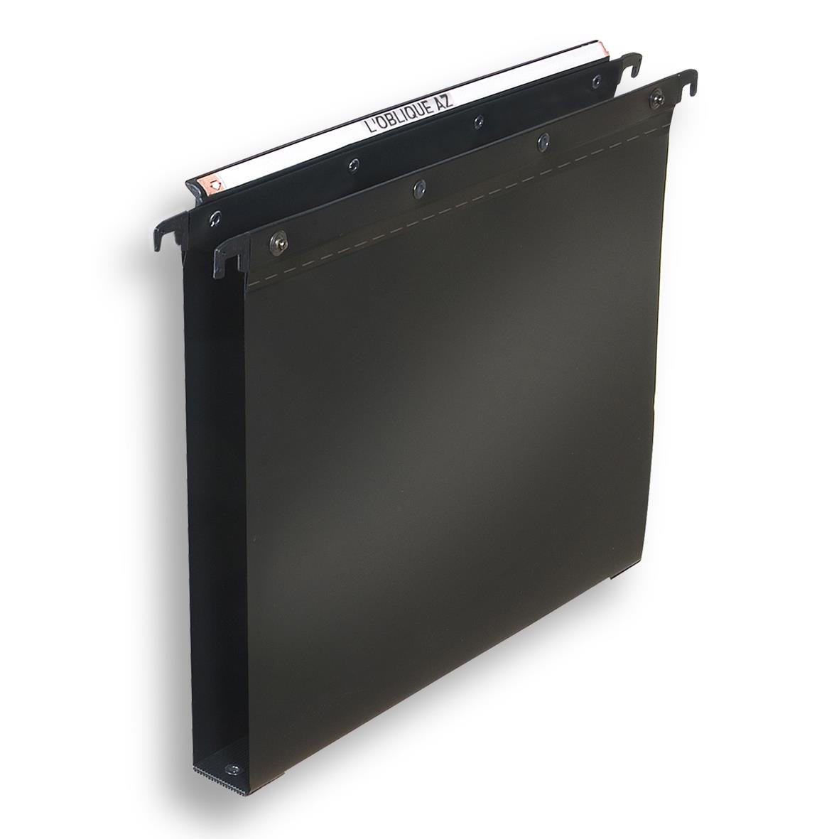 Svart hängmapp Elba PP Ultimate 30mm för A4-papper