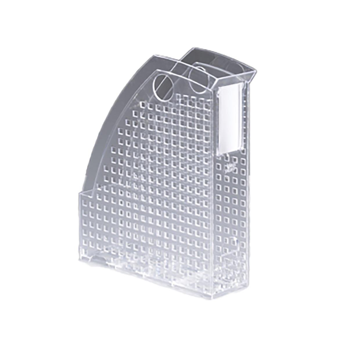 Tidskriftssamlare Durable Trend transparent A4 med fack för tidningar eller dokument