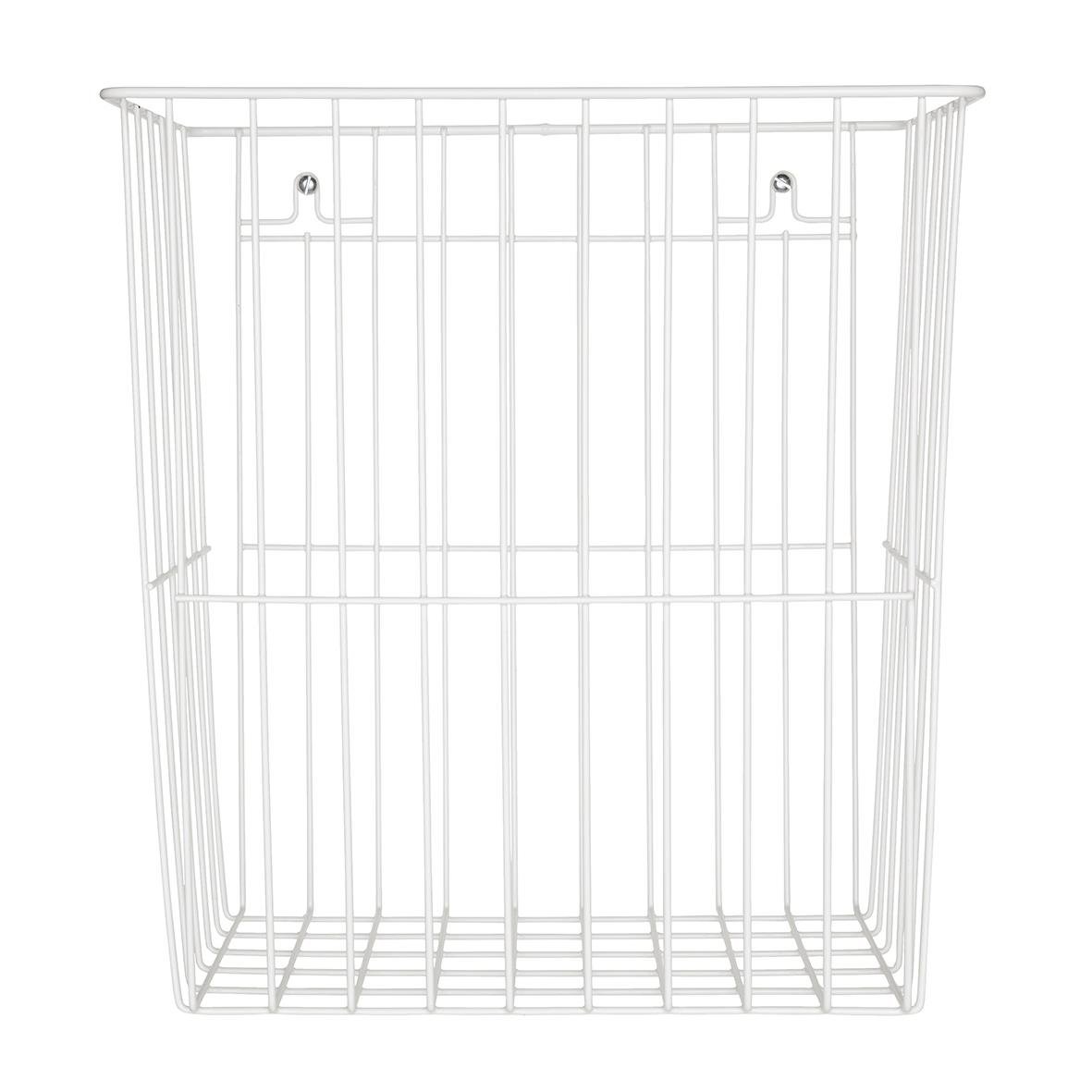 Väggmonterad papperskorg Tork Tråd 20l i vitt