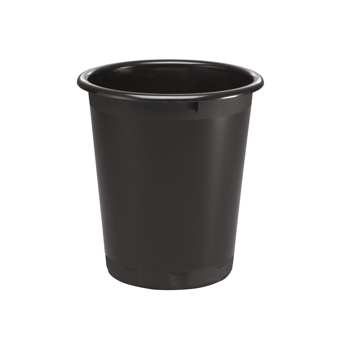 Svart papperskorg Durable Ideal 13 liter
