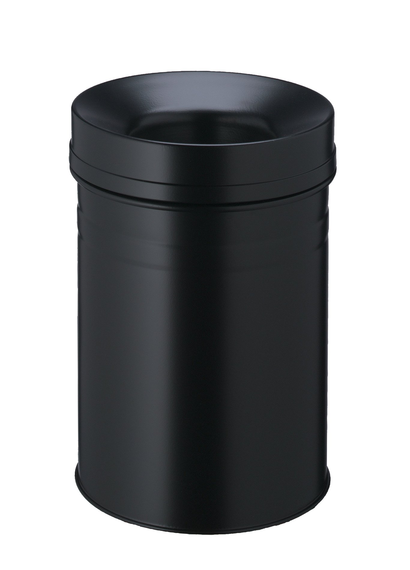 Avfallstunna Durable Safe+ metall svart 15 lit 11810020_1