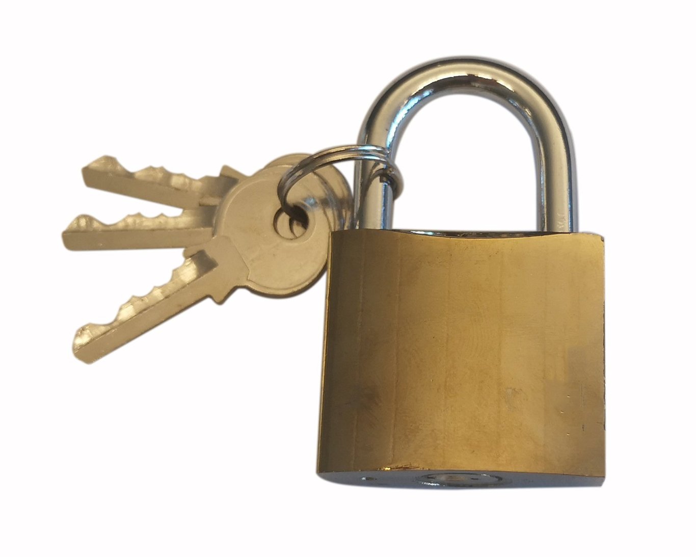 Hänglås AllOffice 38mm med tre nycklar