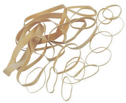 Gummiband 33 90 x 3mm i buntar, 500g