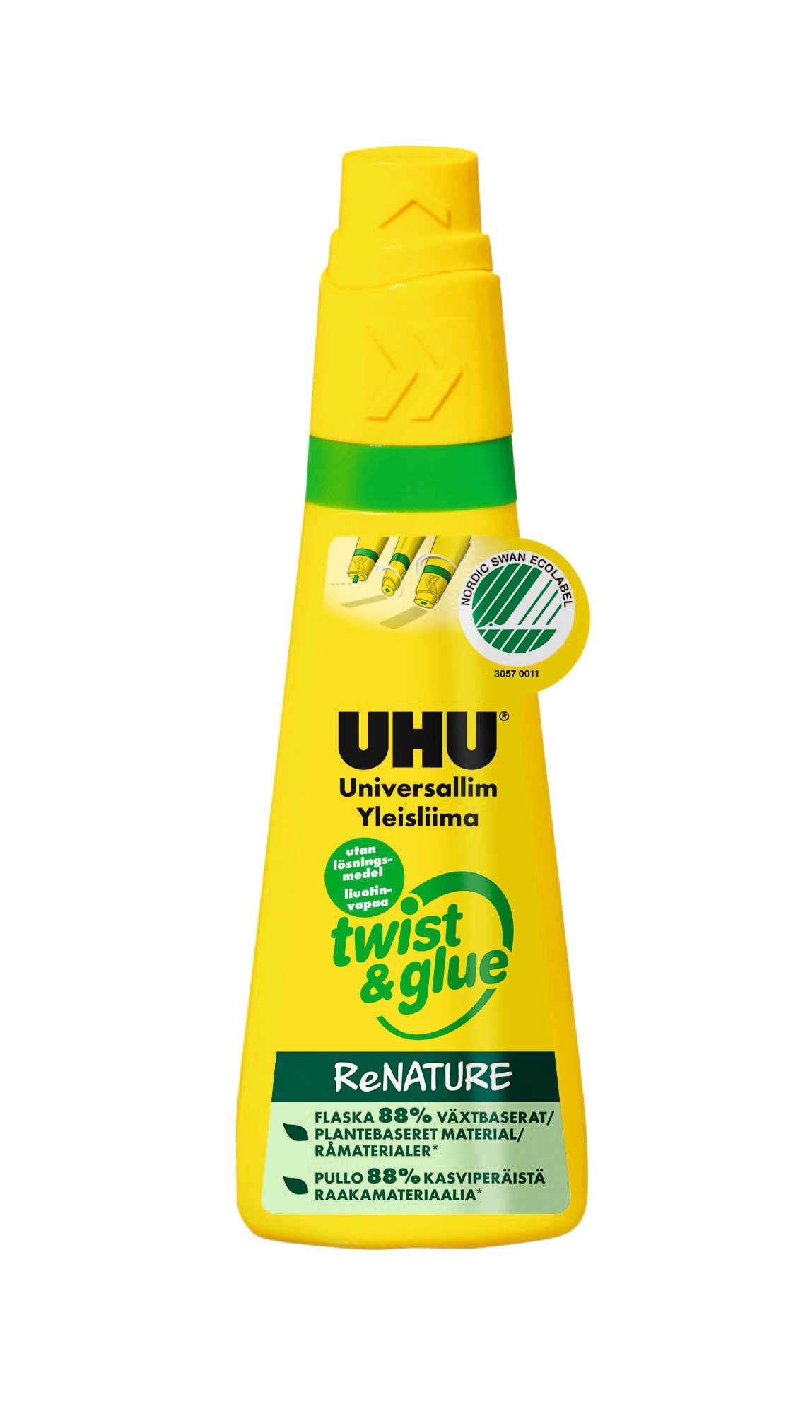 Lim UHU Twist & Glue Svanenmärkt 95ml