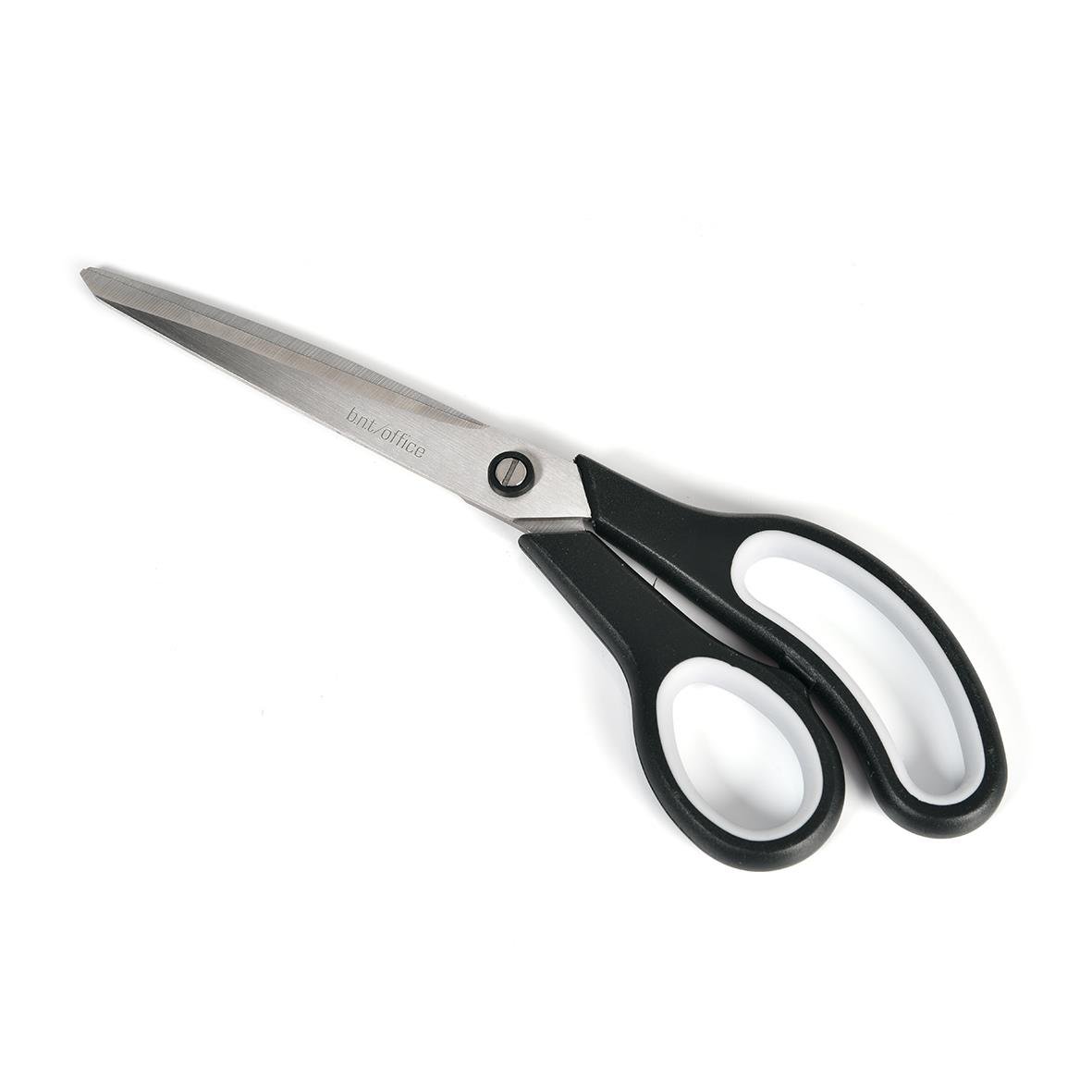 Sax med svart och grå handtag, 255 mm lång