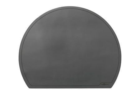 Skrivunderlägg Durable Oval svart 12140031