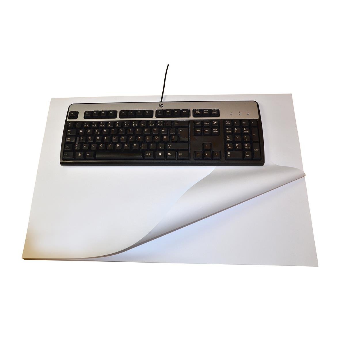 Skrivbordsblock AllOffice 60x40cm 100 gram 50 blad vitt