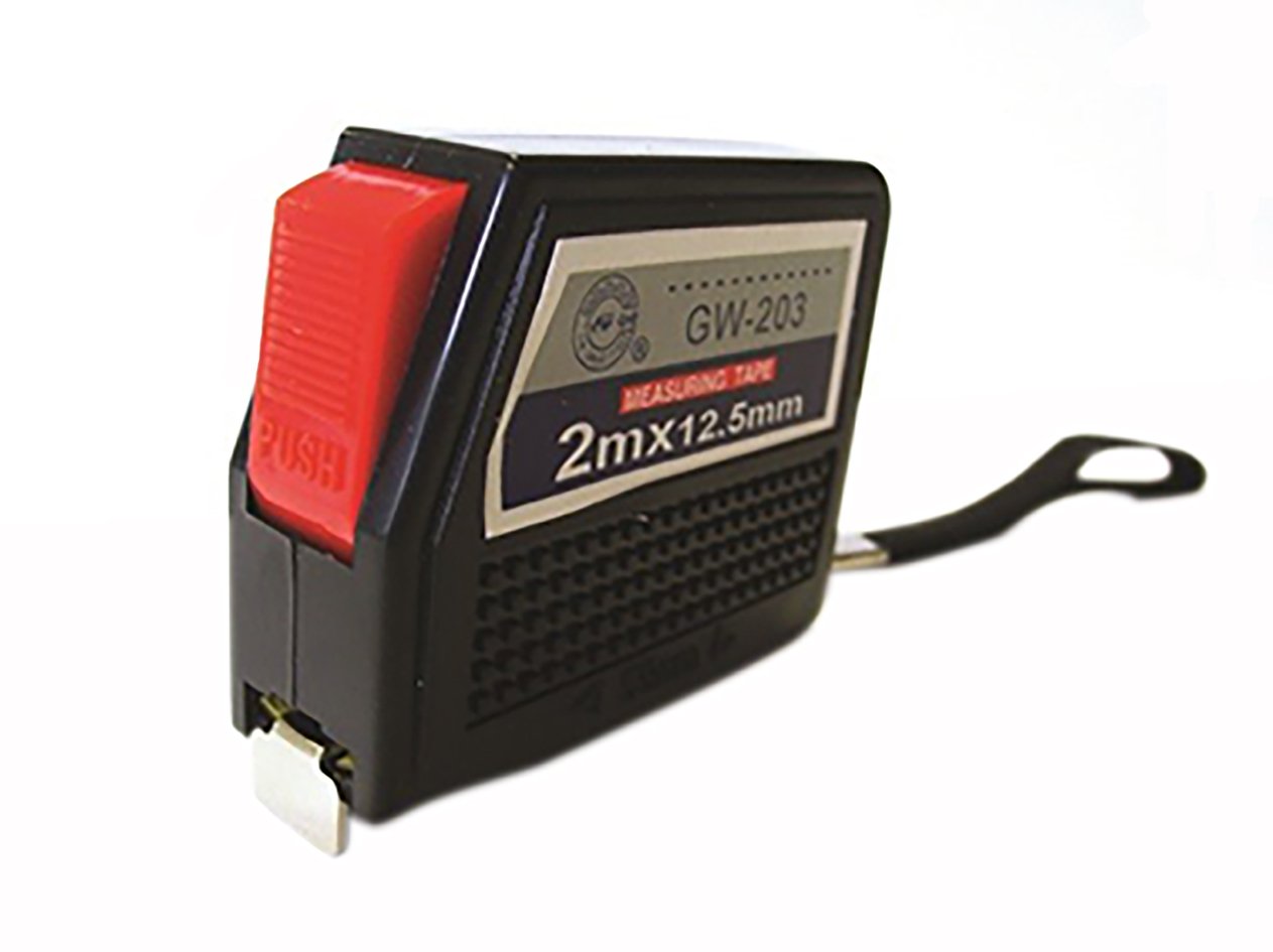 Elektroniskt måttband med 2 meters längd och digital display