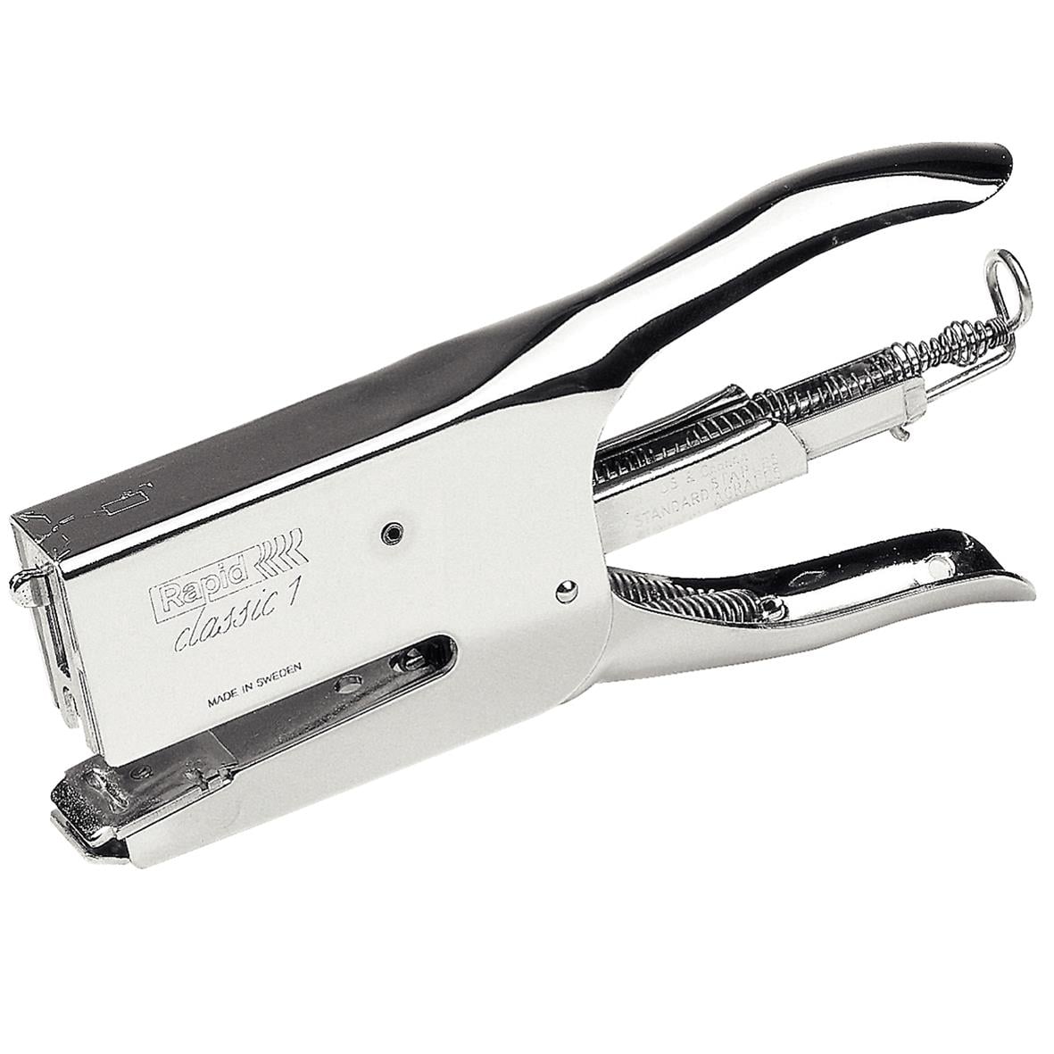 Häfttång Rapid K1 för att fästa 50 ark papper, metall och ergonomisk design