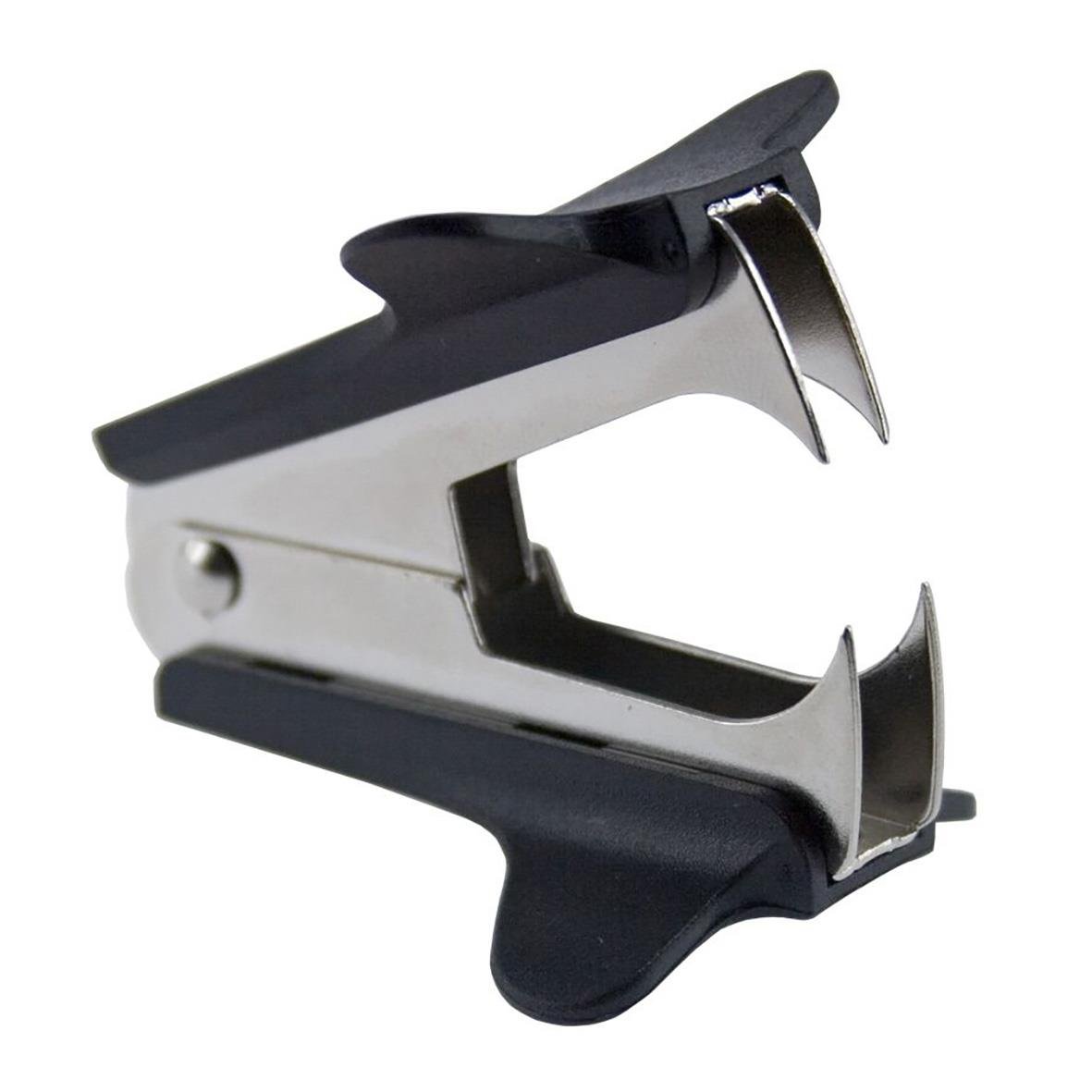 Svart häftklammerborttagare gripklo med ergonomisk design