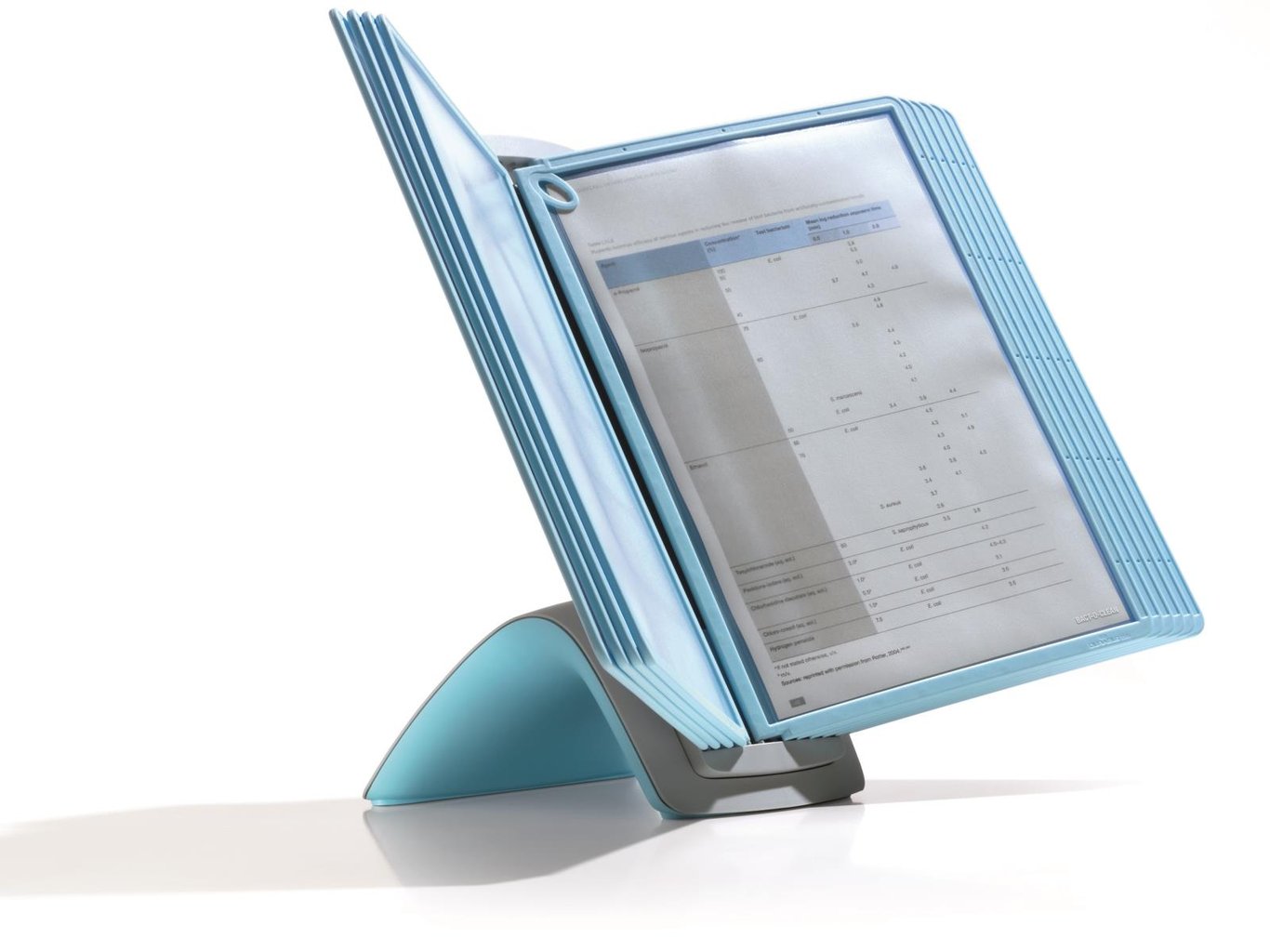 Panelsystem Bordsställ Durable Sherpa BACT-O-Clean blå A4