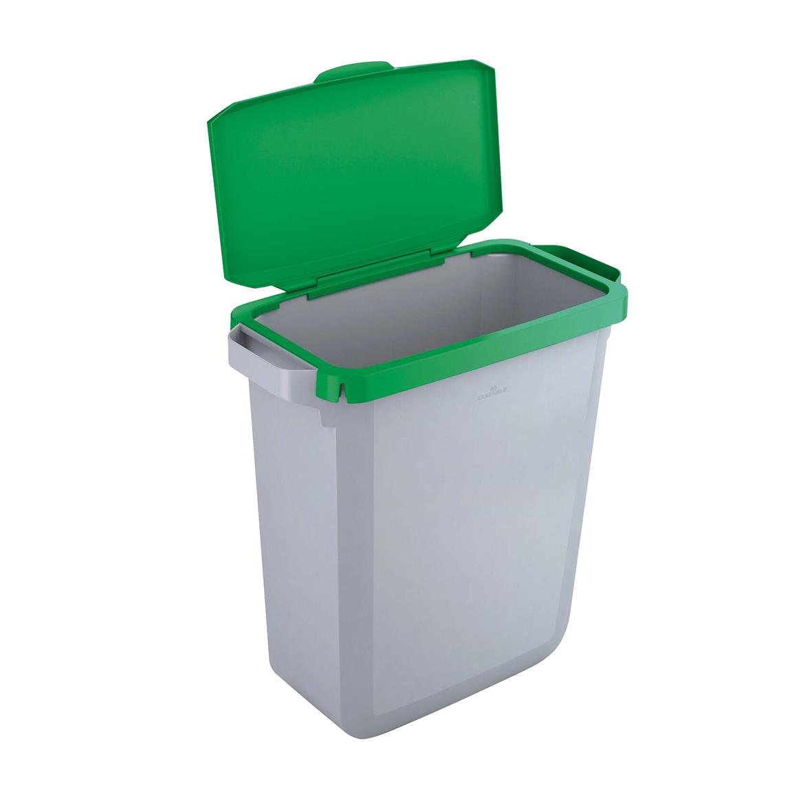 Fällbar grön återvinningskärl Durable Durabin 60