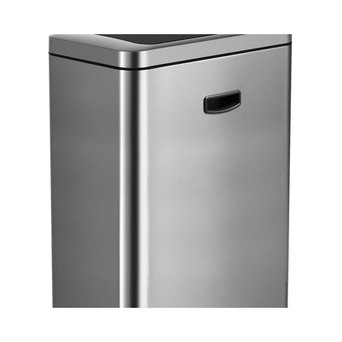 Rostfri återvinningskärl EKO Recycle Mirage Plus med sensor, 20+20L