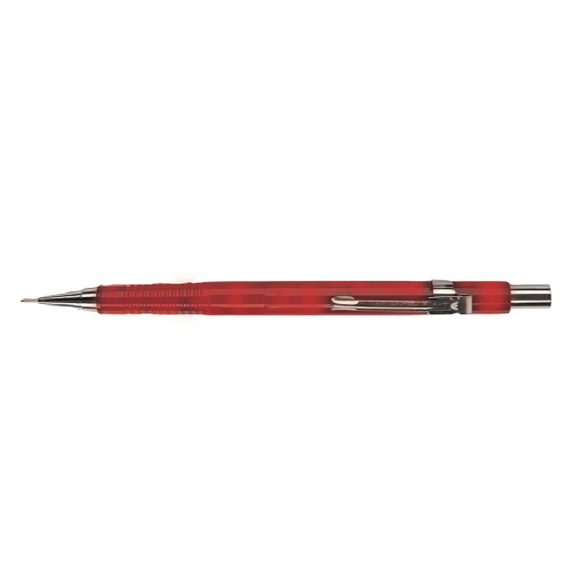 Röd retro stiftpenna med 0,09mm spets