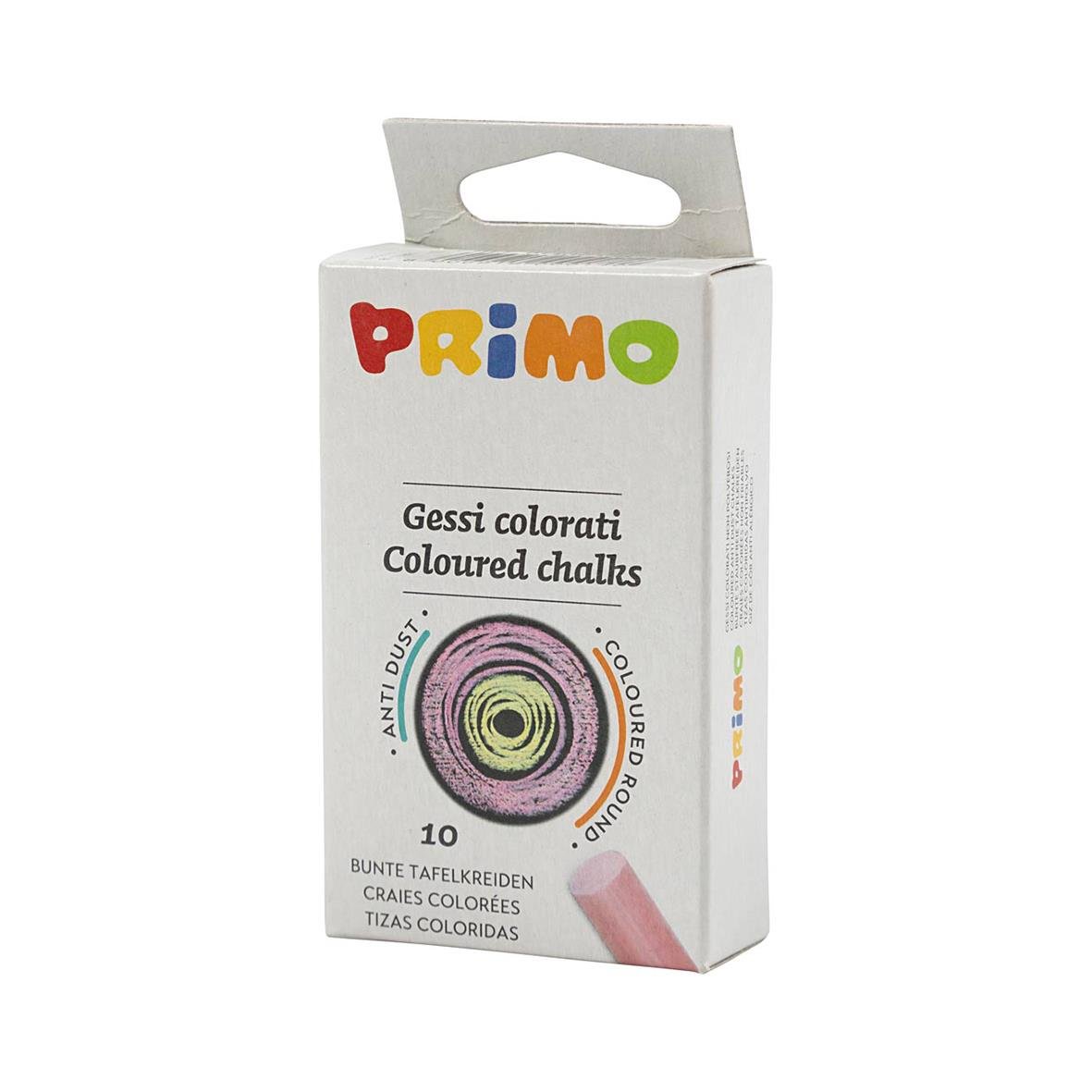 Tavelkrita Primo med blandade färger i liten förpackning