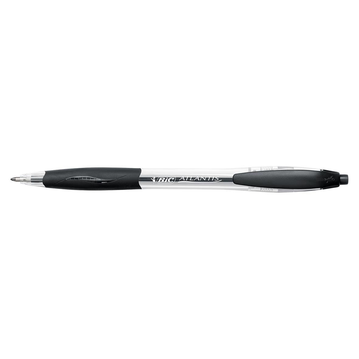 Svart kulspetspenna Bic Atlantis Medium