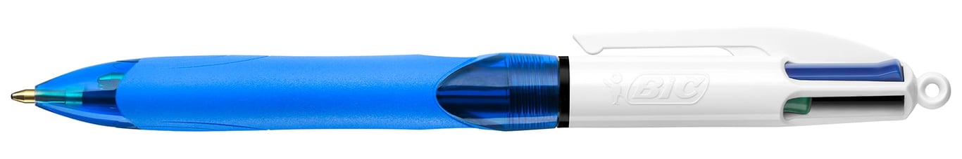 Kulspetspenna Bic Grip 4-färg medium
