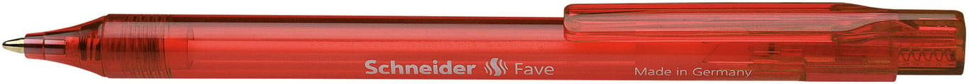 Kulspetspenna Schneider Fave röd 13060613_1