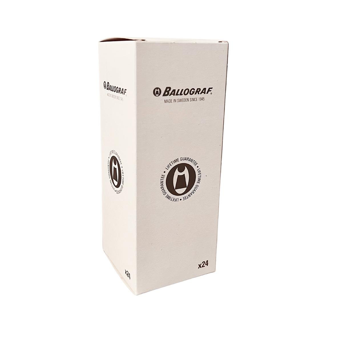 Ballograf Epoca blå kulspetspenna med ljusblå patron