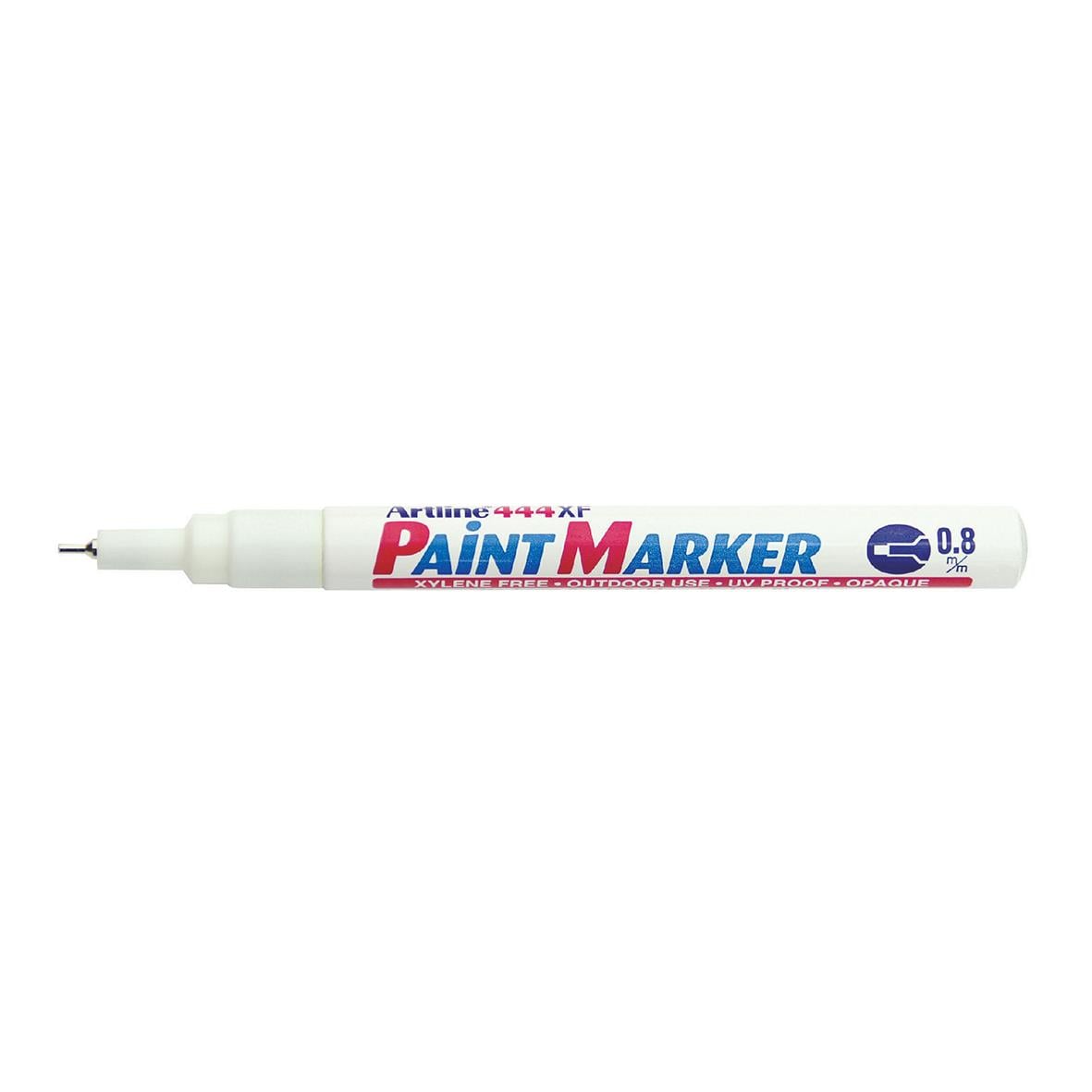 Vit Artline 444XF Paint Marker med 0,8mm spets