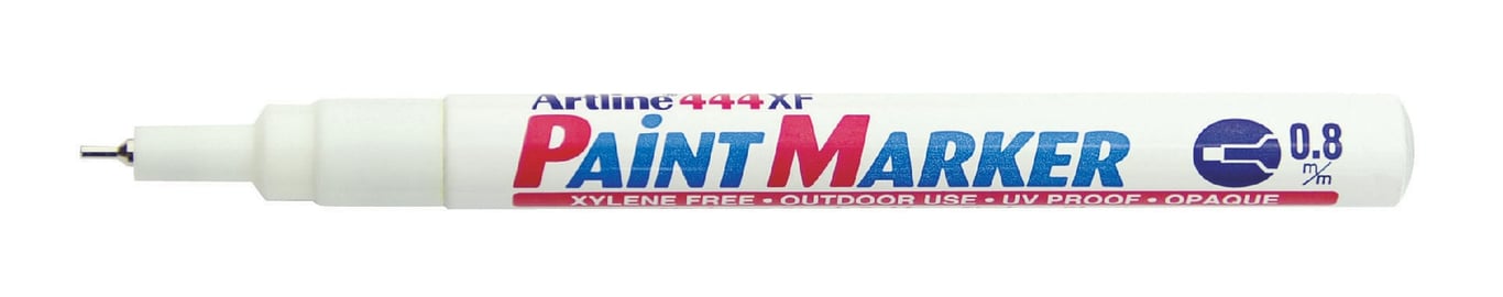 Vit Artline 444XF Paint Marker med 0,8mm spets