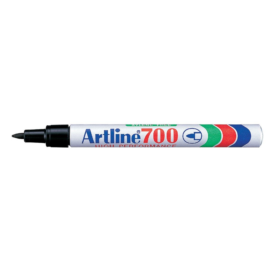 Svart märkpenna Artline 700 0,7mm med svart spets