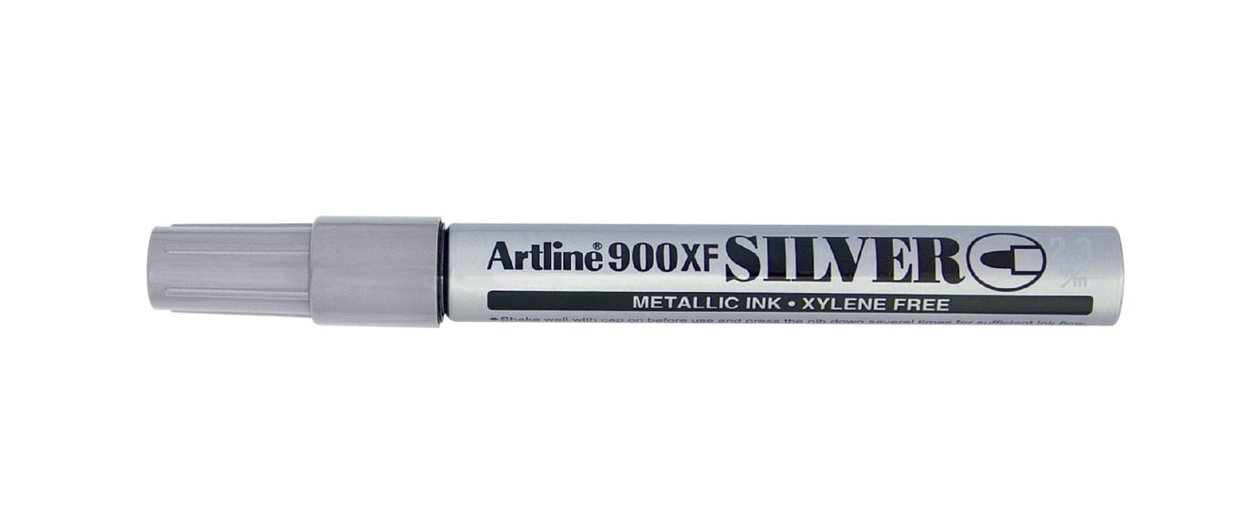 Märkpenna Artline 900XF Metallic Marker Silver 2,3mm