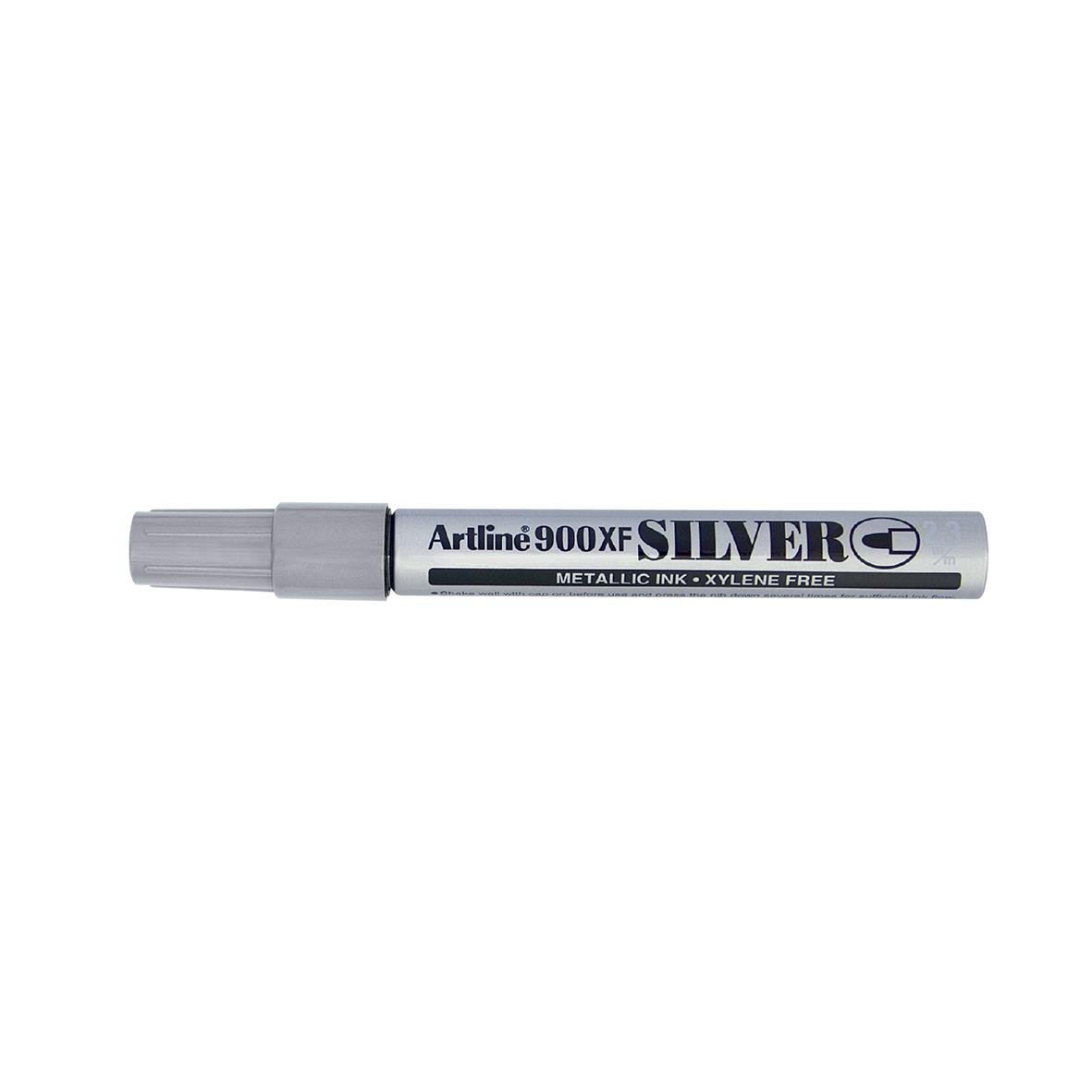 Silver metallic markerpen Artline 900XF med 2,3 mm spets