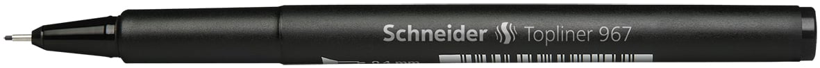 Fiberpenna Schneider Topliner 967 svart 0,4 13090101_3