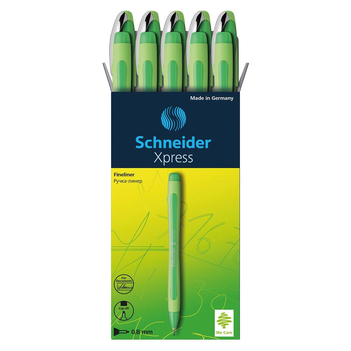 Fiberpenna Schneider Xpress grön 0,8 13090108_5