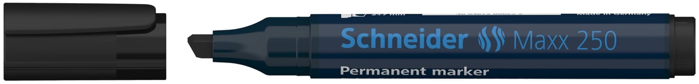 Märkpenna Schneider Maxx 250 svart bred 13090122_1
