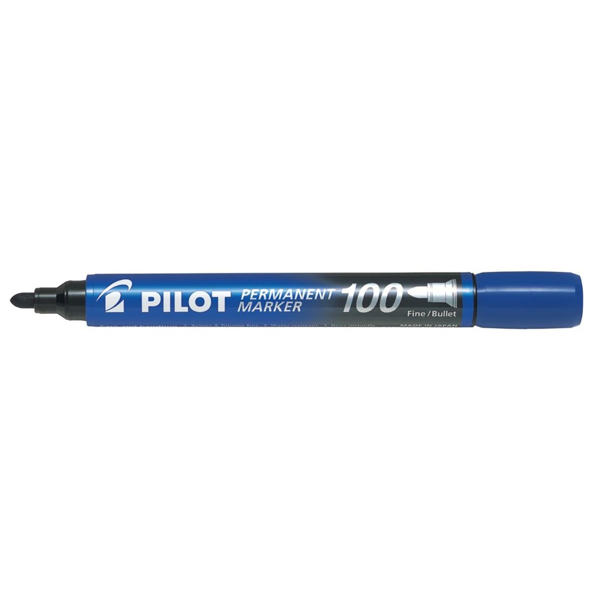 Märkpenna Pilot 100 Rund 1-4mm Blå 13091023_1