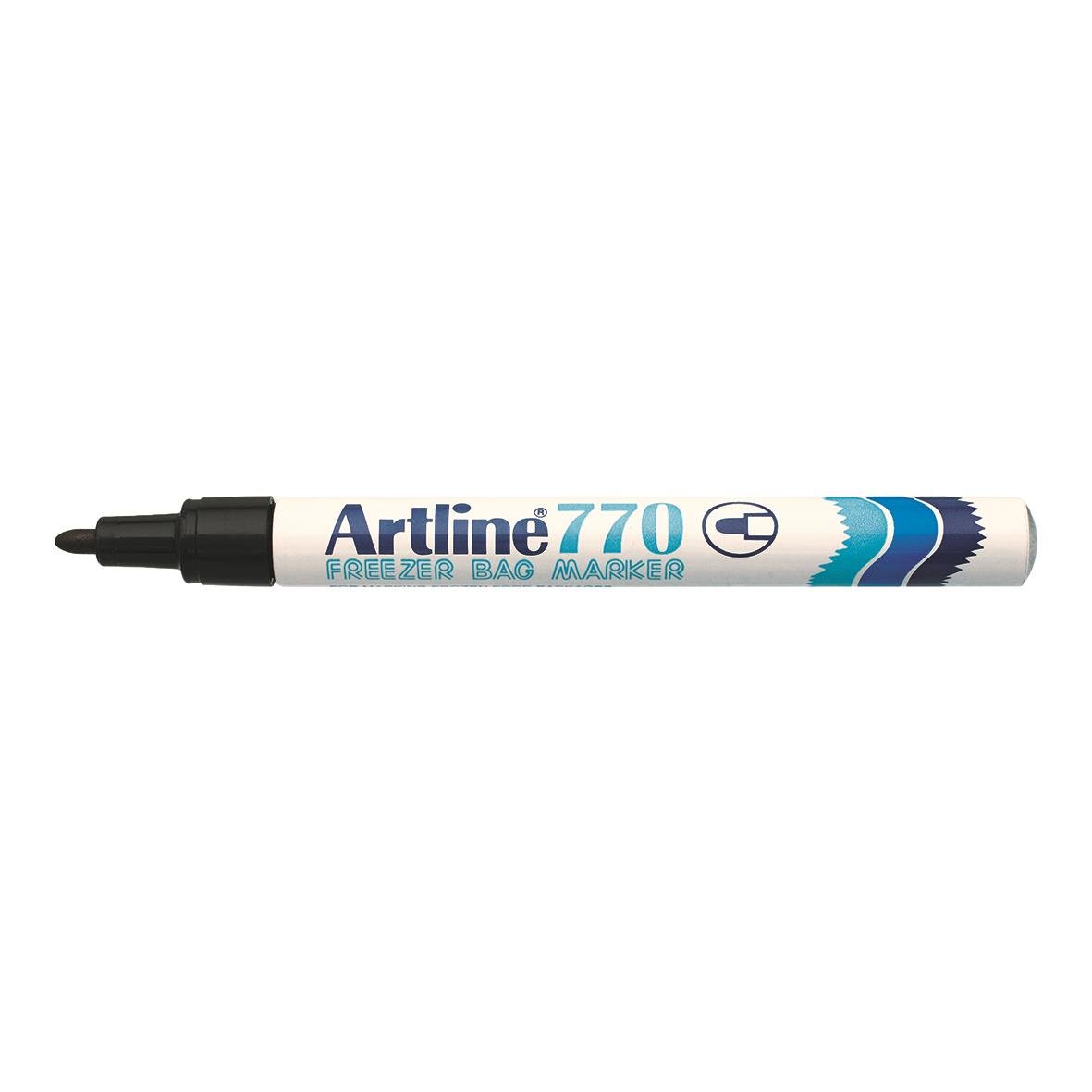 Svart fryspenna Artline 770 med 1mm spets