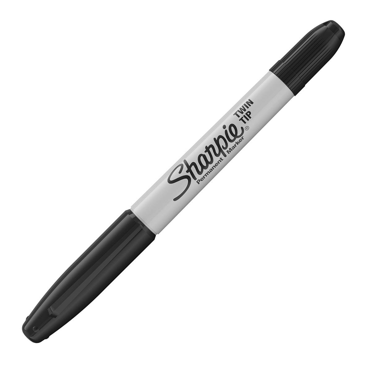 Märkpenna Sharpie Twin Tip F/UF 0,5/0,9 svart 13091066_2