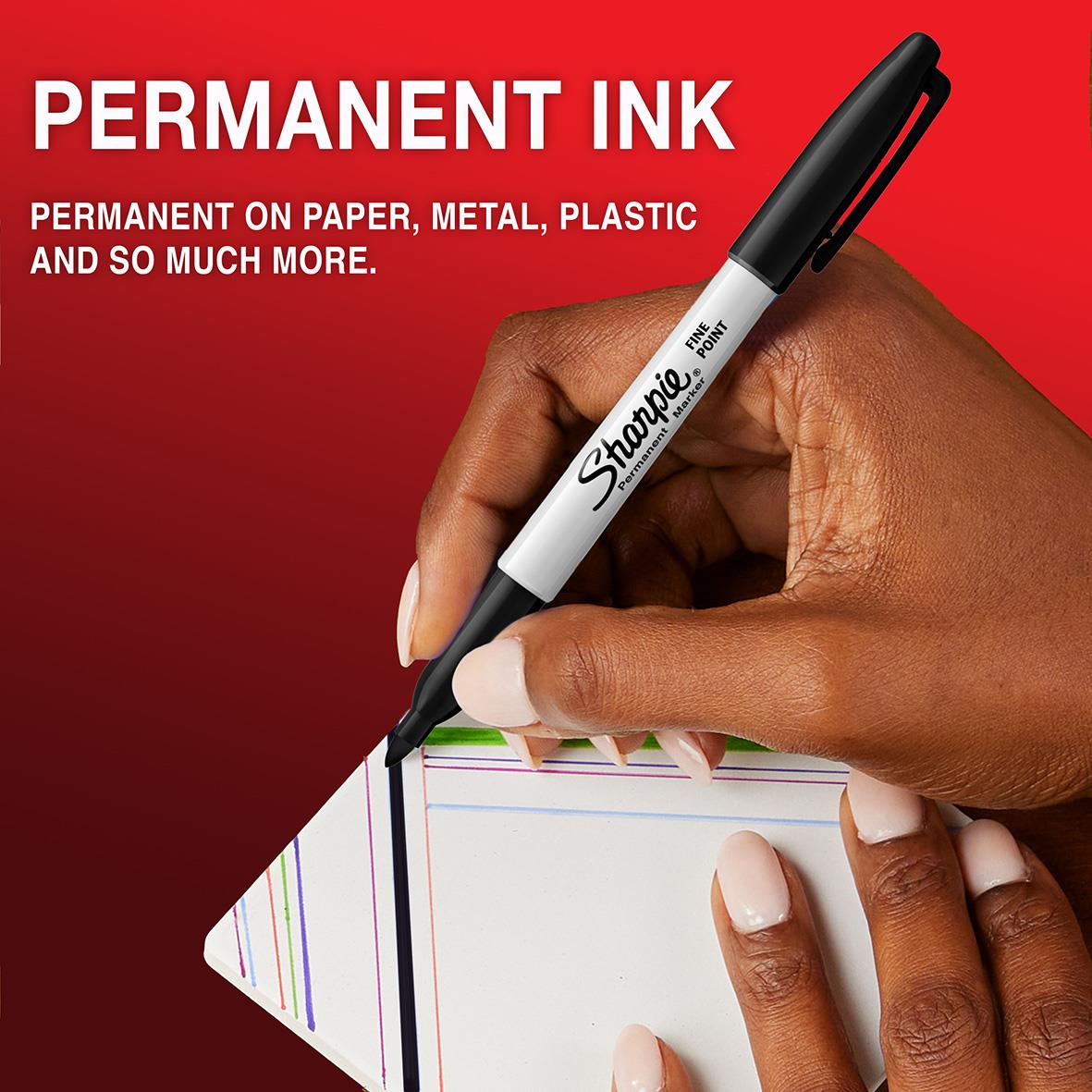 Märkpenna Sharpie Twin Tip F/UF 0,5/0,9 svart 13091066_4