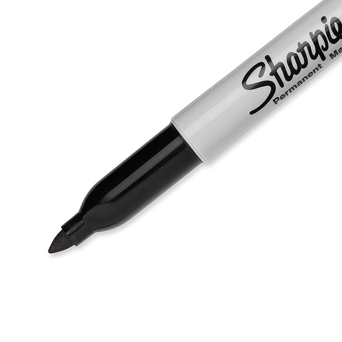 Märkpenna Sharpie Permanent Svart Fine 13091347_3