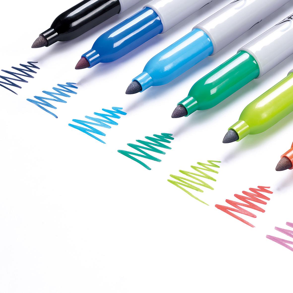Märkpenna Sharpie Permanent Fine 18 Färger 13091350_3