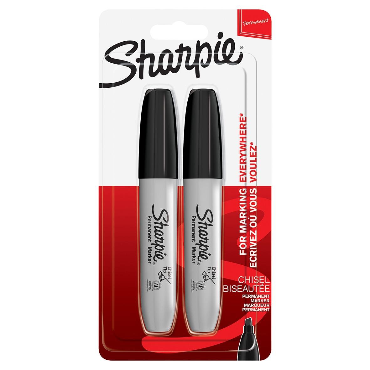 Märkpenna Sharpie Permanent Bred Svart