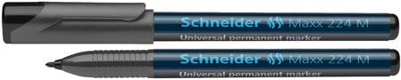 Universalpenna Schneider 224 svart medium 13110048_1
