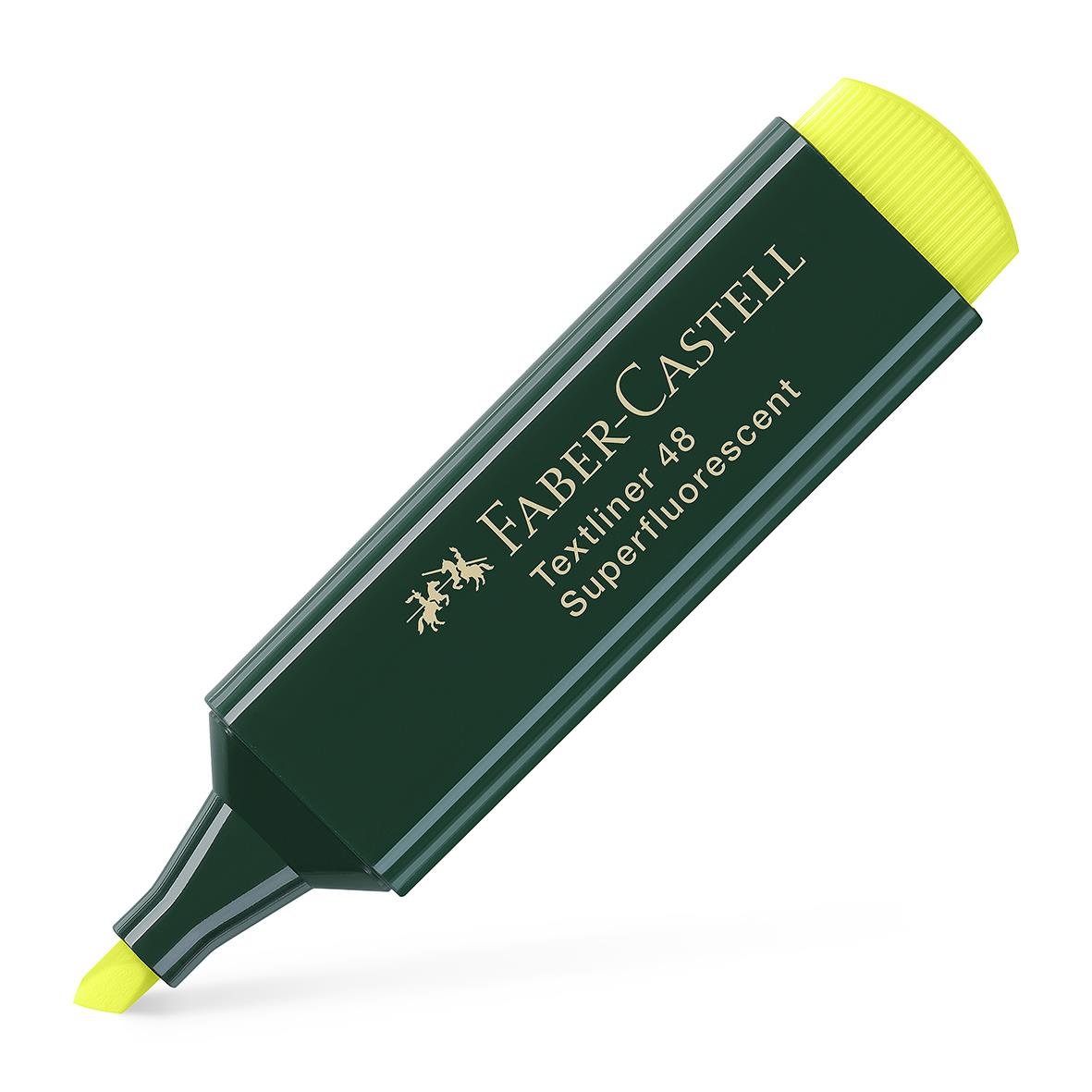 Faber-Castell Textliner 48 överstrykningspenna i gul färg