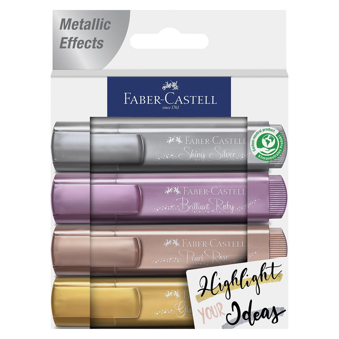 Överstrykningspenna Faber-Castell Textliner 46 Metallic 13120151