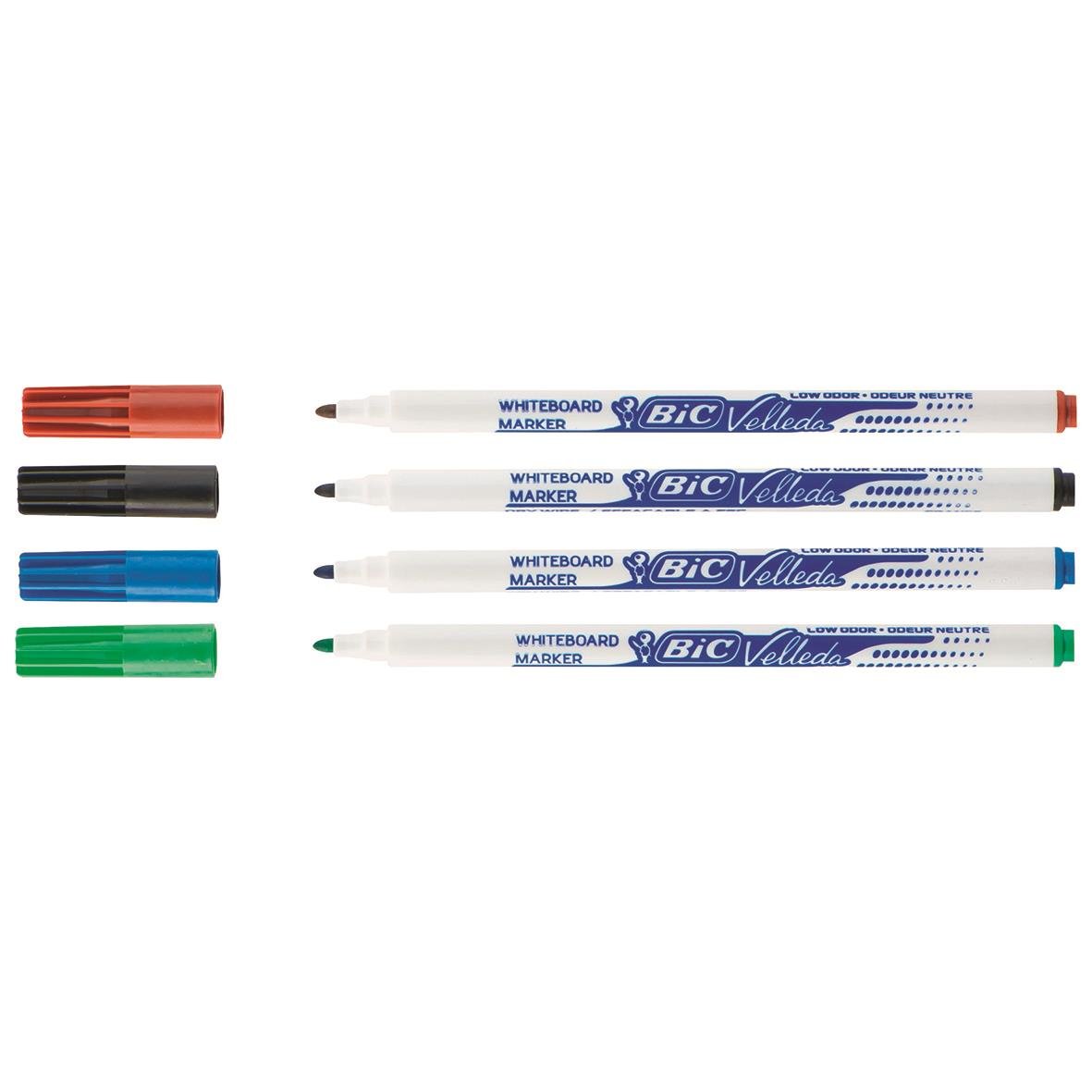 Whiteboardpenna Bic Velleda Fine 4 färger 1,6mm 13130001_1