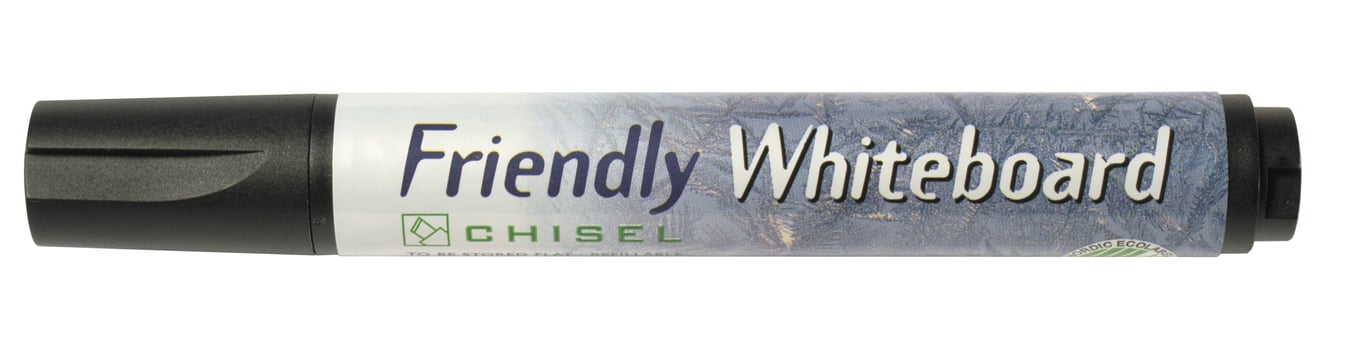 Whiteboardpenna Friendly Snedskuren Svart 2-5mm 13130002_1
