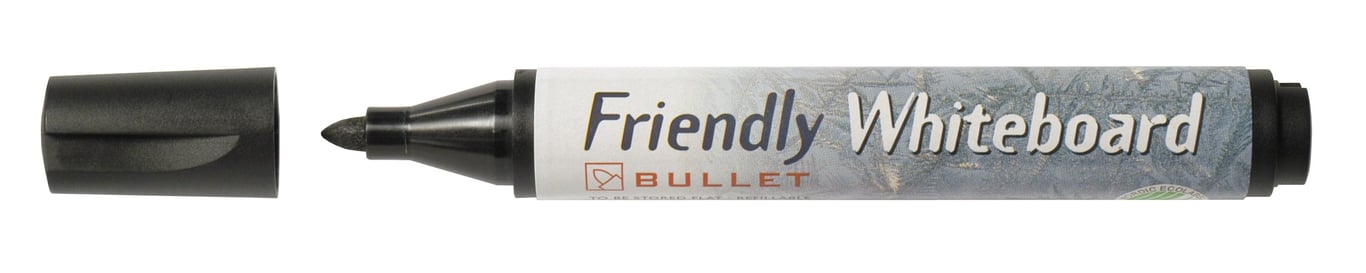 Whiteboardpenna Friendly Konisk Svart 1,5-3mm 13130007_3