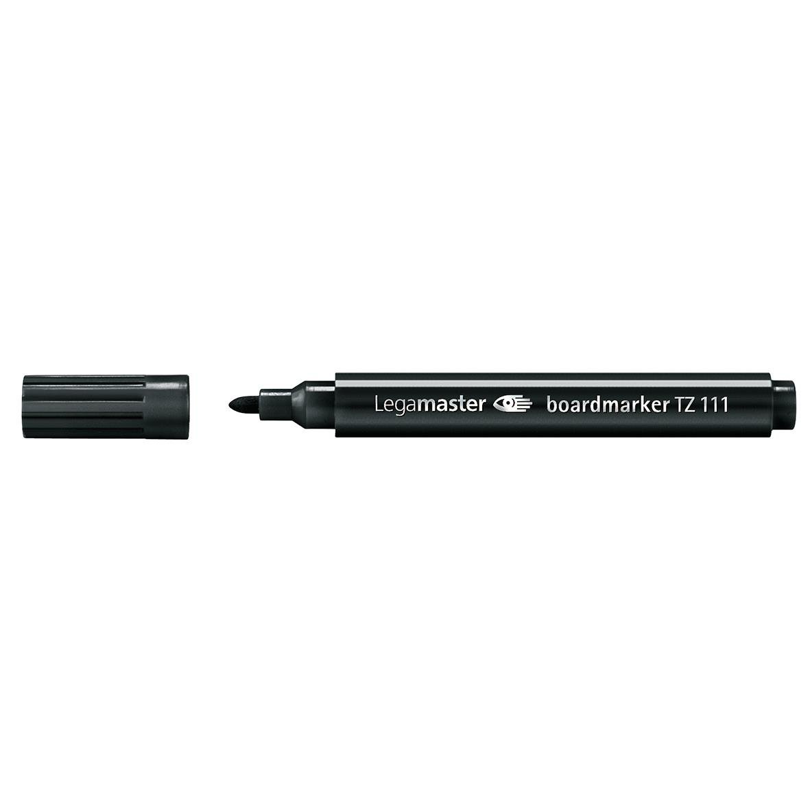 Mini svart whiteboardpenna Legamaster Tz111 med avtagbar lock