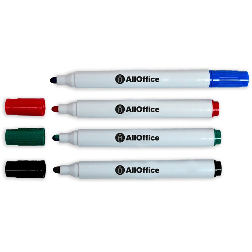 Whiteboardpenna AllOffice Konisk 4 färger 13133077_1