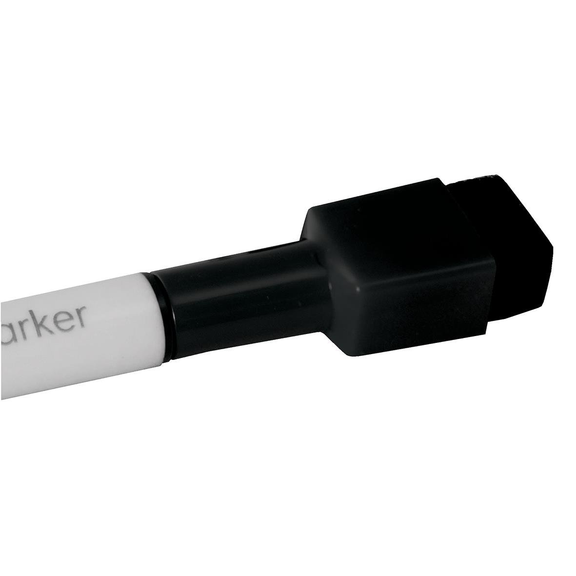 Vitwhiteboardpenna Nobo Mini Fin Spets Mix med svart spets och vit kropp