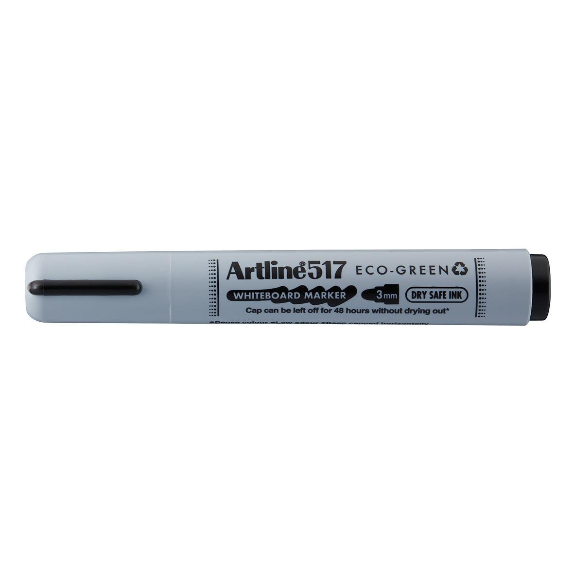 Vitwhiteboardpenna Artline 517 ECO-GREEN konisk svart