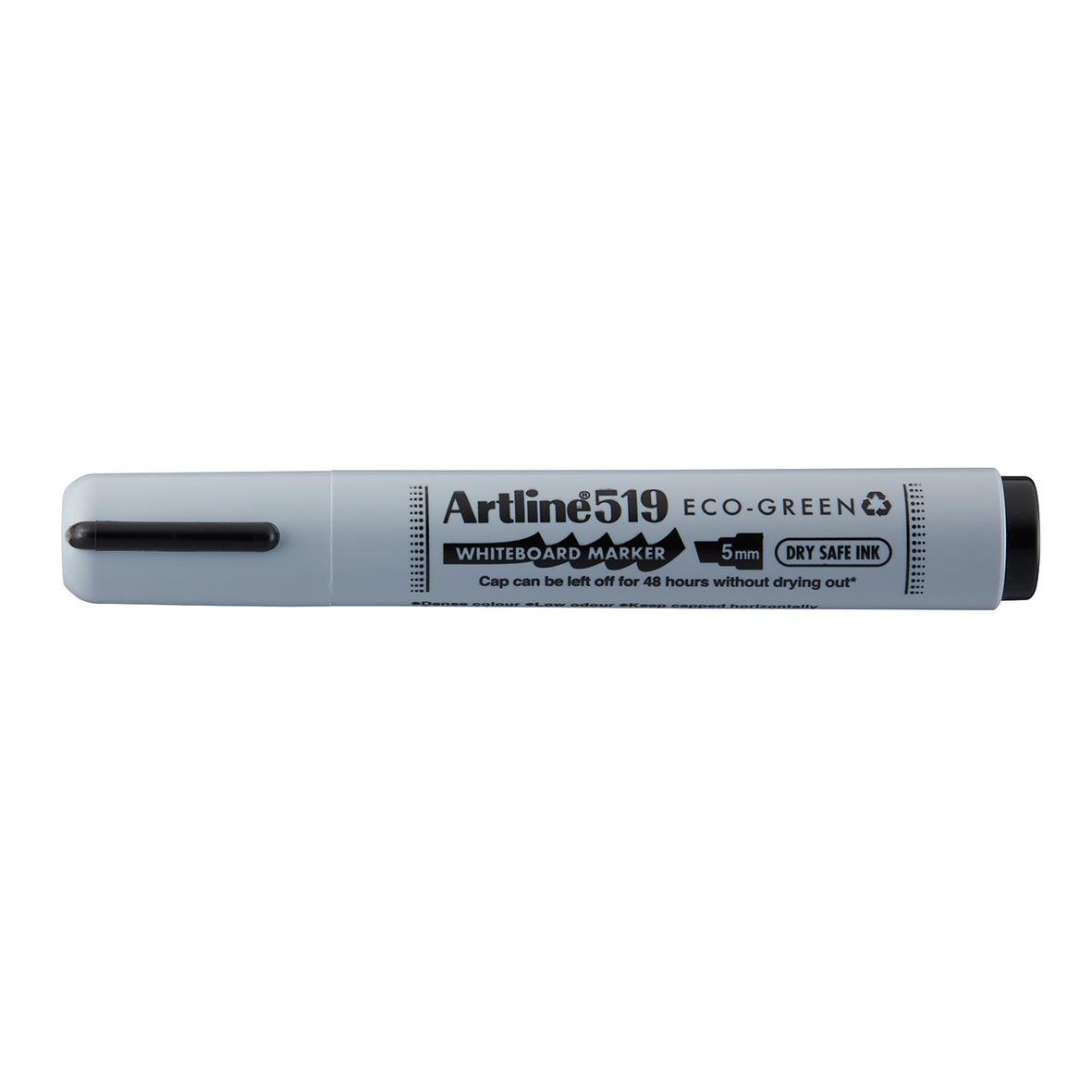 Vitwhiteboardpenna Artline 519 ECO-GREEN i svart färg